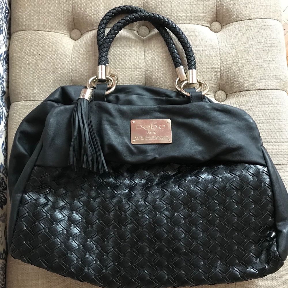 Bebe black handbag
